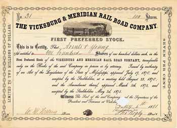 Vicksburg & Meridian Railroad