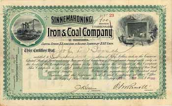 Sinnemahoning Iron & Coal Co. of Pennsylvania
