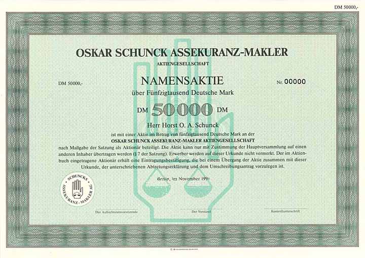 Oskar Schunck Assekuranz-Makler AG