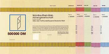 WohnBau Rhein-Main AG (5 Stücke)