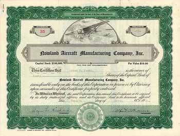 Nowland Aircraft Manufacturing Co.