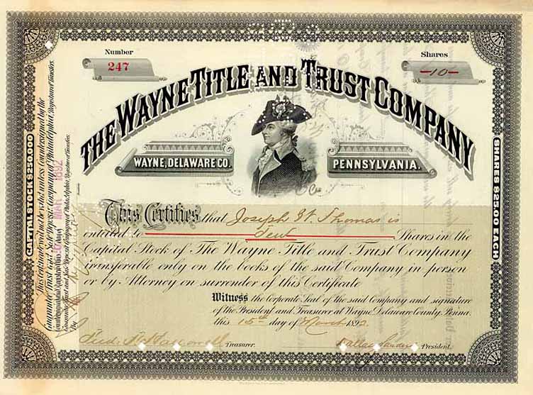 Wayne Title and Trust Co.