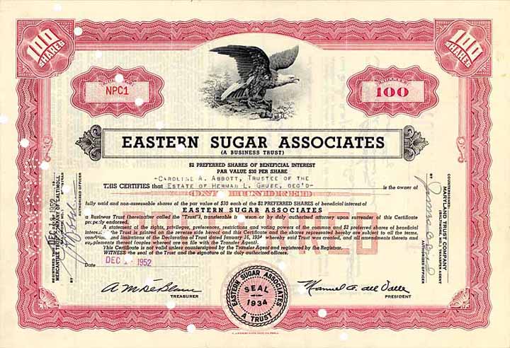 Eastern Sugar Associates