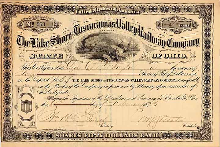 Lake Shore & Tuscarawas Valley Railway