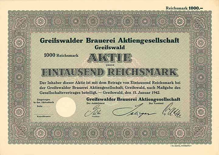 Greifswalder Brauerei AG