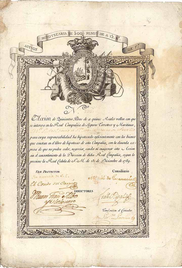 Compañia de Seguros Torrestres y Maritimos