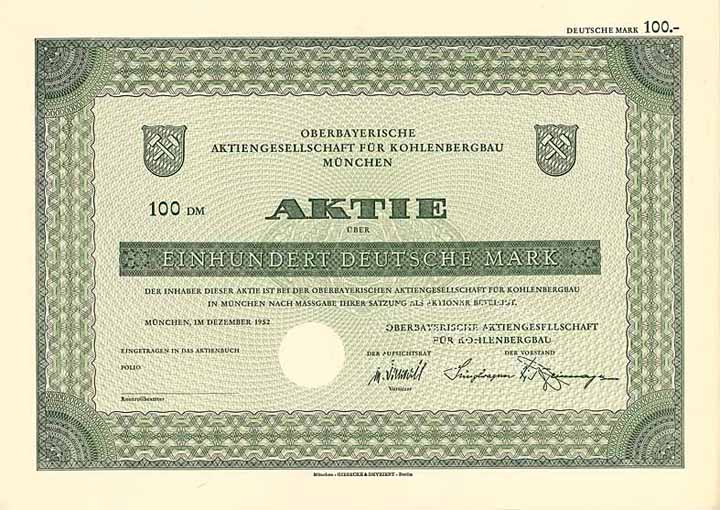 Oberbayerische AG für Kohlenbergbau