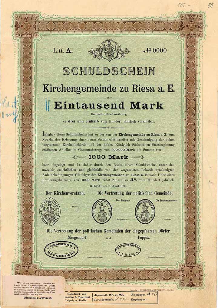 Kirchengemeinde zu Riesa a.E.