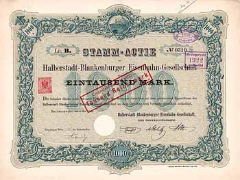 Halberstadt-Blankenburger Eisenbahn-Gesellschaft