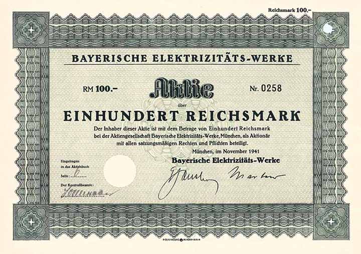 Bayerische Elektrizitäts-Werke