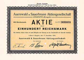 Auerswald & Sauerbrunn AG
