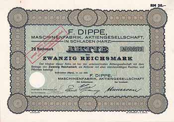 F. Dippe Maschinenfabrik AG
