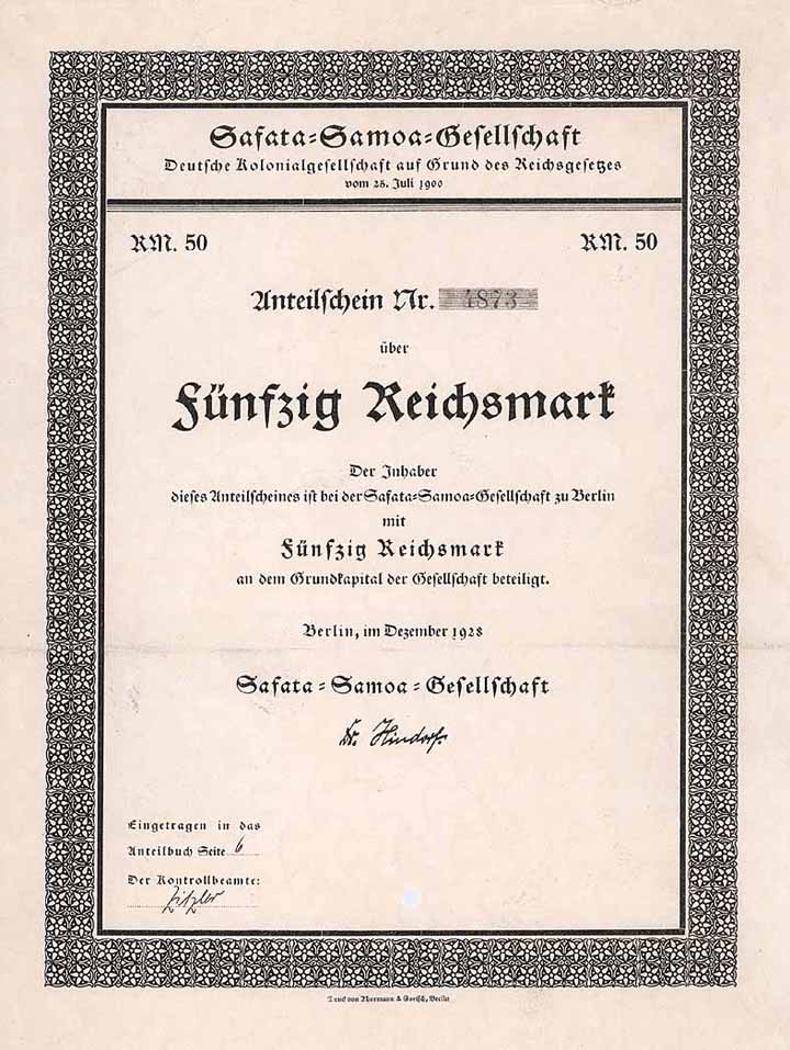 Safata-Samoa-Gesellschaft