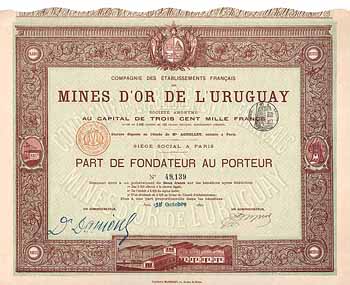 Mines d'Or de l'Uruguay S.A.
