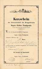 Gewerkschaft des Berggeb�udes Segen Gottes Fundgrube