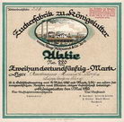 Zuckerfabrik zu K�nigslutter vorm. Aug. R�hland & Co. AG