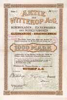 Wittekop AG Schokoladen-, Zuckerwaren- und Nudelfabriken