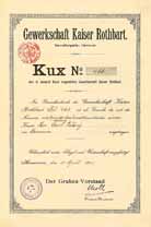 Gewerkschaft Kaiser Rothbart