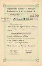 Vogtl�ndische Industrie- u. Plantagen-Gesellschaft mbH