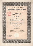 AG f�r Rheinisch-Westph�lische Industrie