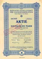 Badische Gesellschaft fr Zuckerfabrikation