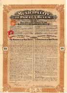 Municipality of Par� (Belem) 5 % Gold Loan of 1906