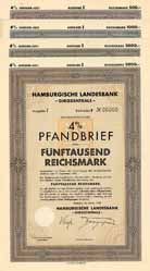 Hamburgische Landesbank - Girozentrale - (4 St�cke)