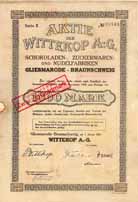 Wittekop AG Schokoladen-, Zuckerwaren- und Nudelfabriken