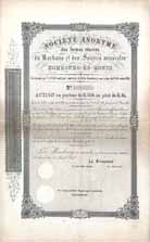 S.A. des fermes r�unies du Kurhaus et des Sources min�rales � Homburg-�s-Monts