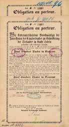 Canalverband zur Entw�sserung des Sietlandes im Lande Hadeln (2 St�cke)