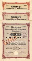 Wilhelmsburger Eisenkonstruktions- und Maschinenbauanstalt AG (3 St�cke)