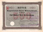 Baugesellschaft Kaiser Wilhelm-Strasse