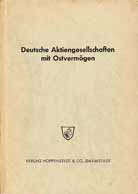 Deutsche Aktiengesellschafte mit Ostvermgen