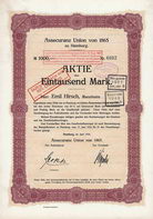 Assecuranz Union von 1865