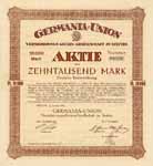 Germania-Union VersicherungsAG zu Stettin
