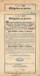 Canalverband zur Entw�sserung des Sietlandes im Lande Hadeln (2 St�cke)