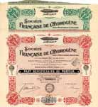 Soc. Francaise de lHydrogne pour lAerostation & lIndustrie (2 Stcke)