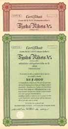 Deutsches Reich - Z�ndholzanleihe von 1930 (2 St�cke)