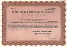 Pathe Freres  Phonograph Co.